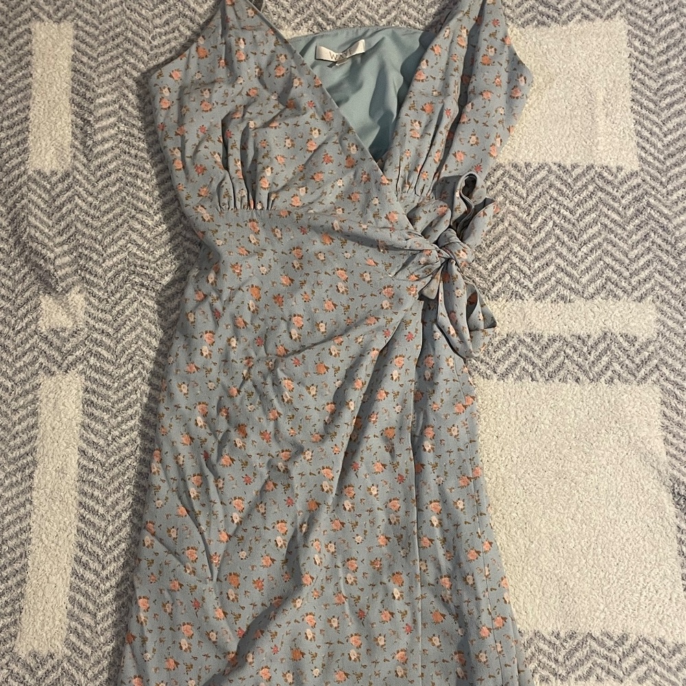 Wrap dress long